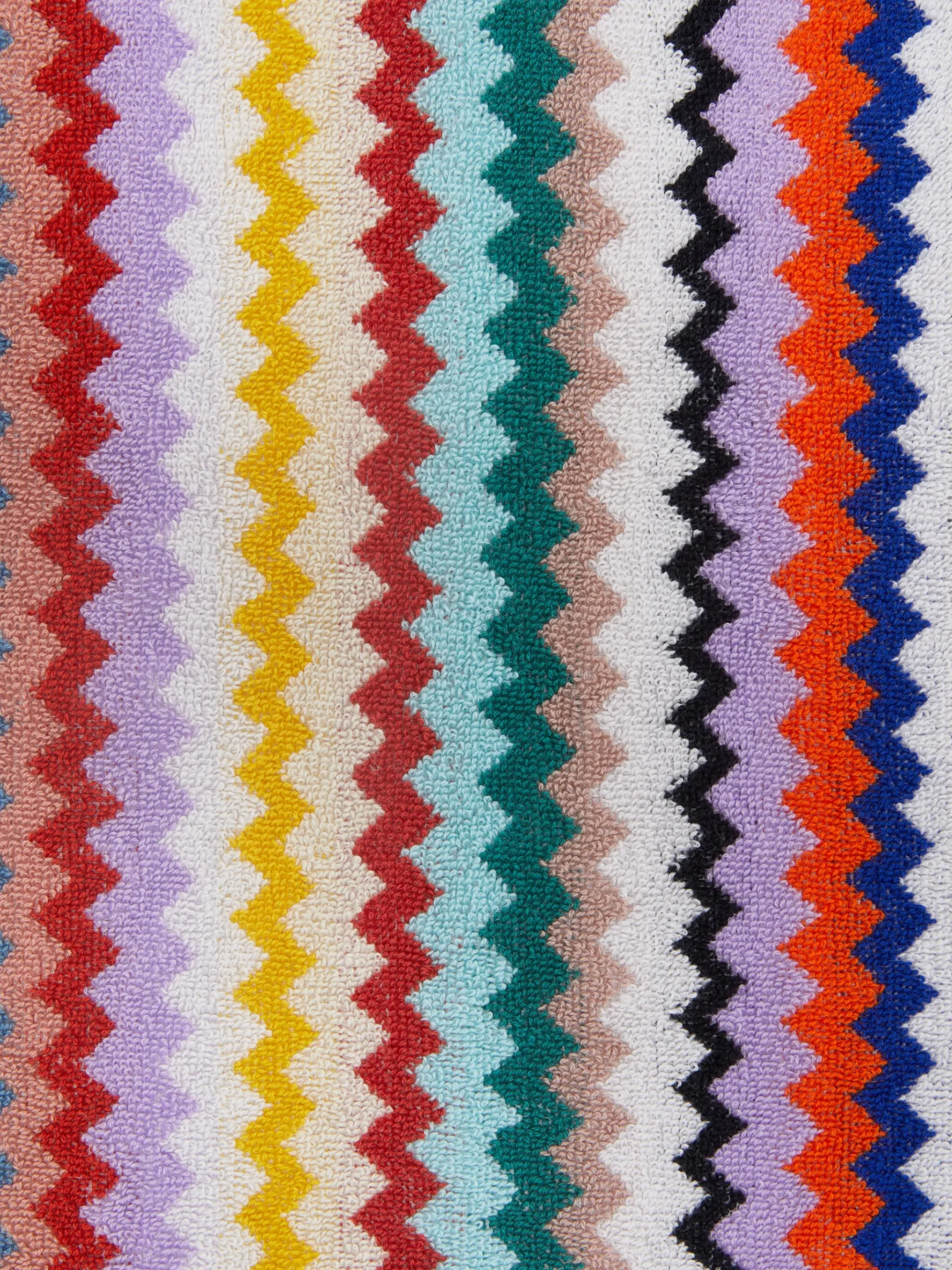 Telo da bagno 150x100 cm Riverbero in spugna di cotone zig zag
