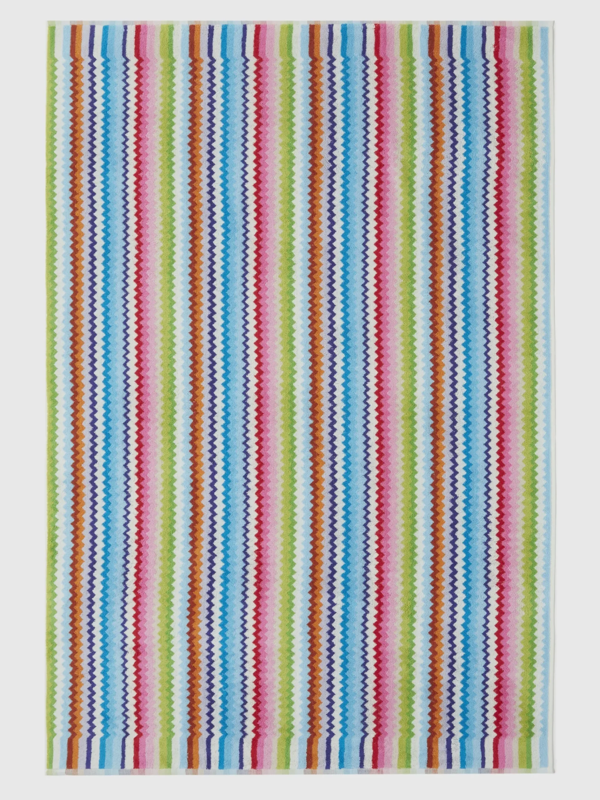 Telo da bagno 150x100 cm Riverbero in spugna di cotone zig zag