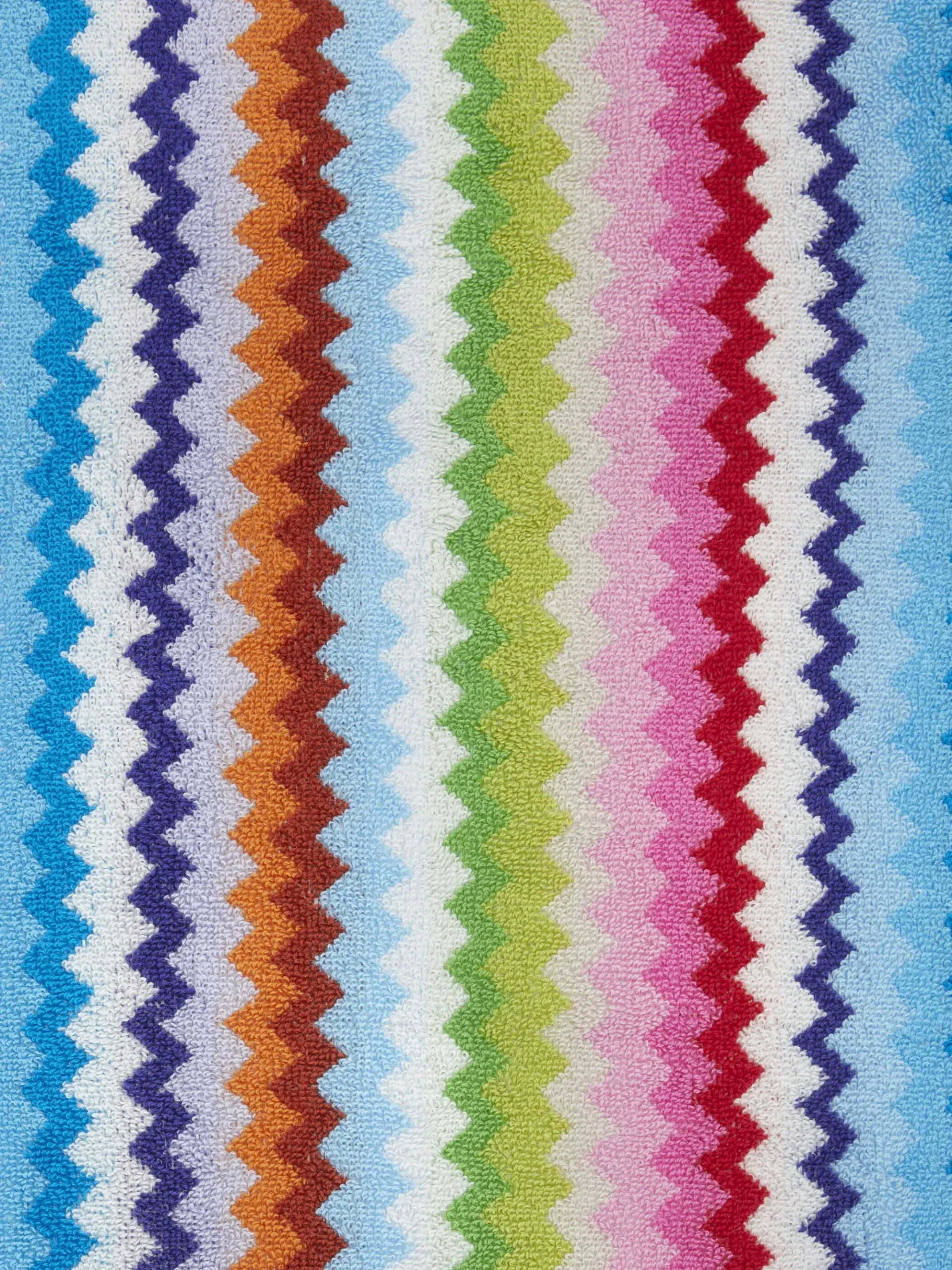 Telo da bagno 150x100 cm Riverbero in spugna di cotone zig zag