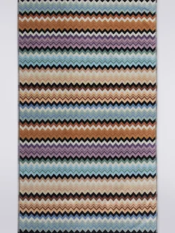 Telo mare 100x180 cm Adam in spugna di cotone zig zag