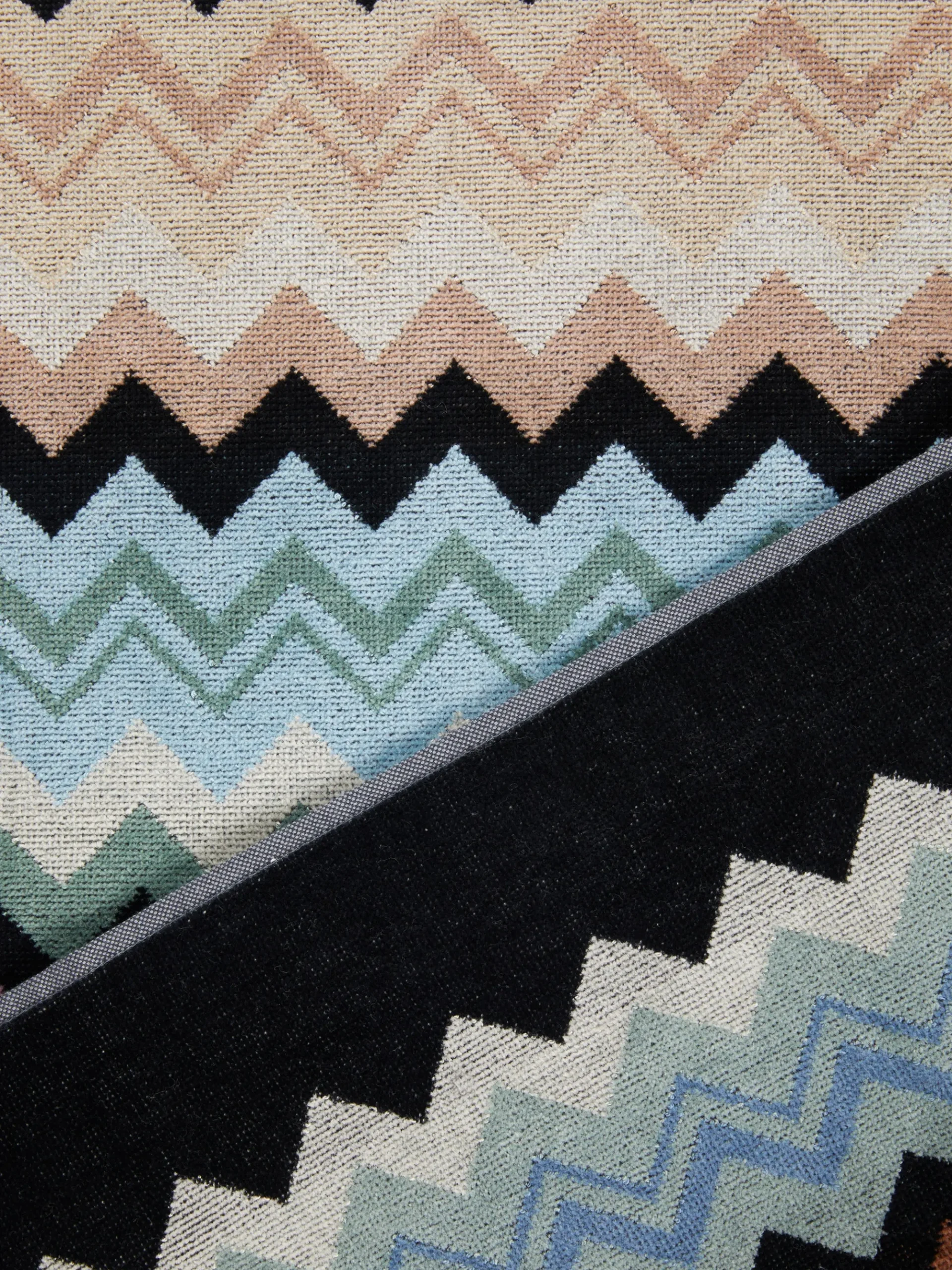 Telo mare 100x180 cm Adam in spugna di cotone zig zag