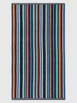 Telo mare 100x180 cm Chandler in spugna con lurex