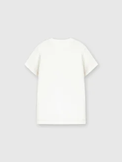 T-shirt girocollo in puro cotone