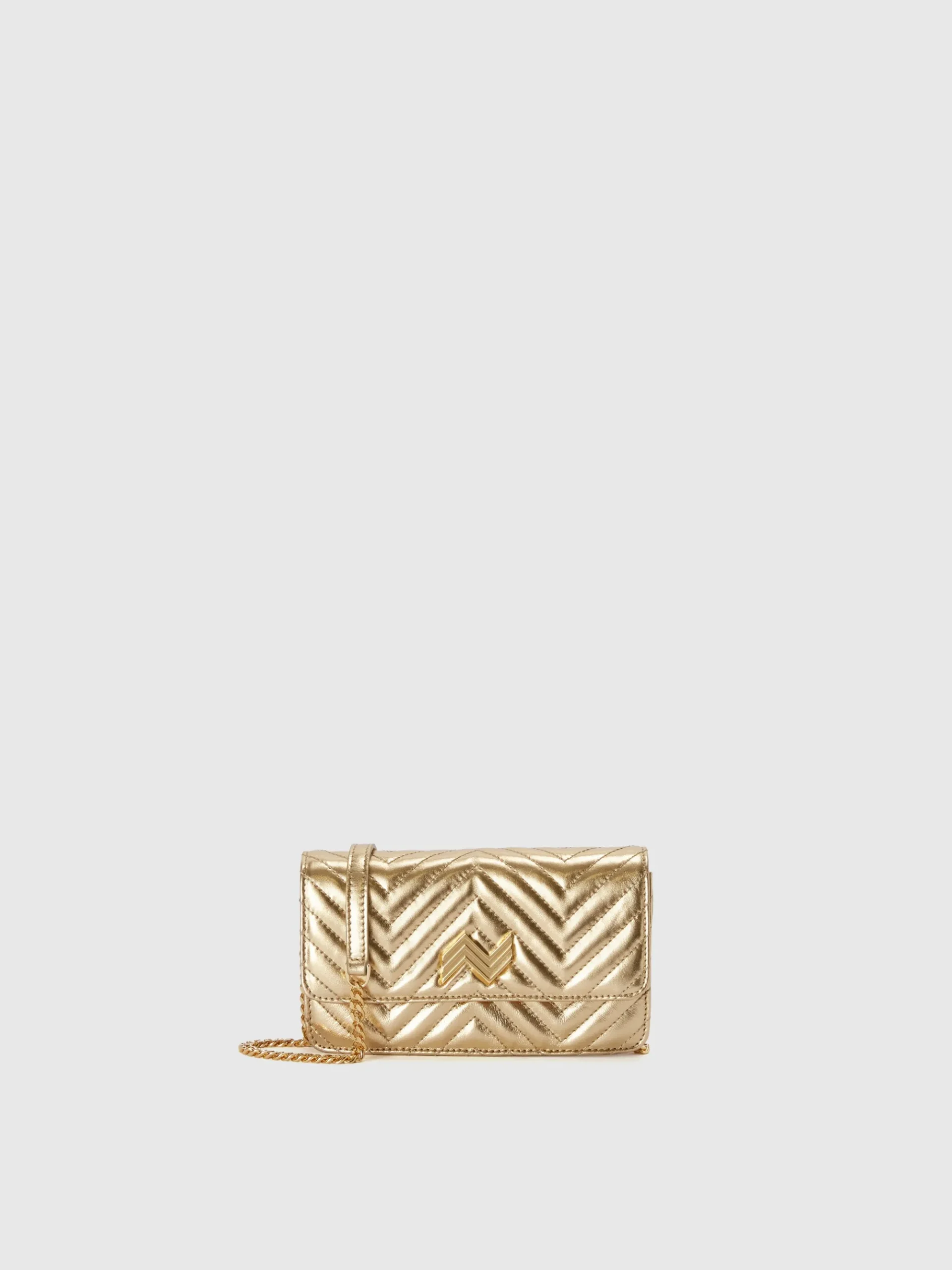 Wallet on chain in pelle zig zag