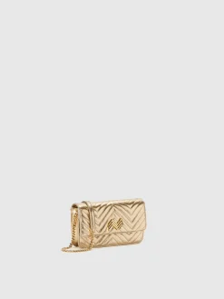 Wallet on chain in pelle zig zag