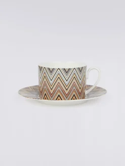 Zigzag Jarris Tazza Tè Set 6 Pz C/Piattino