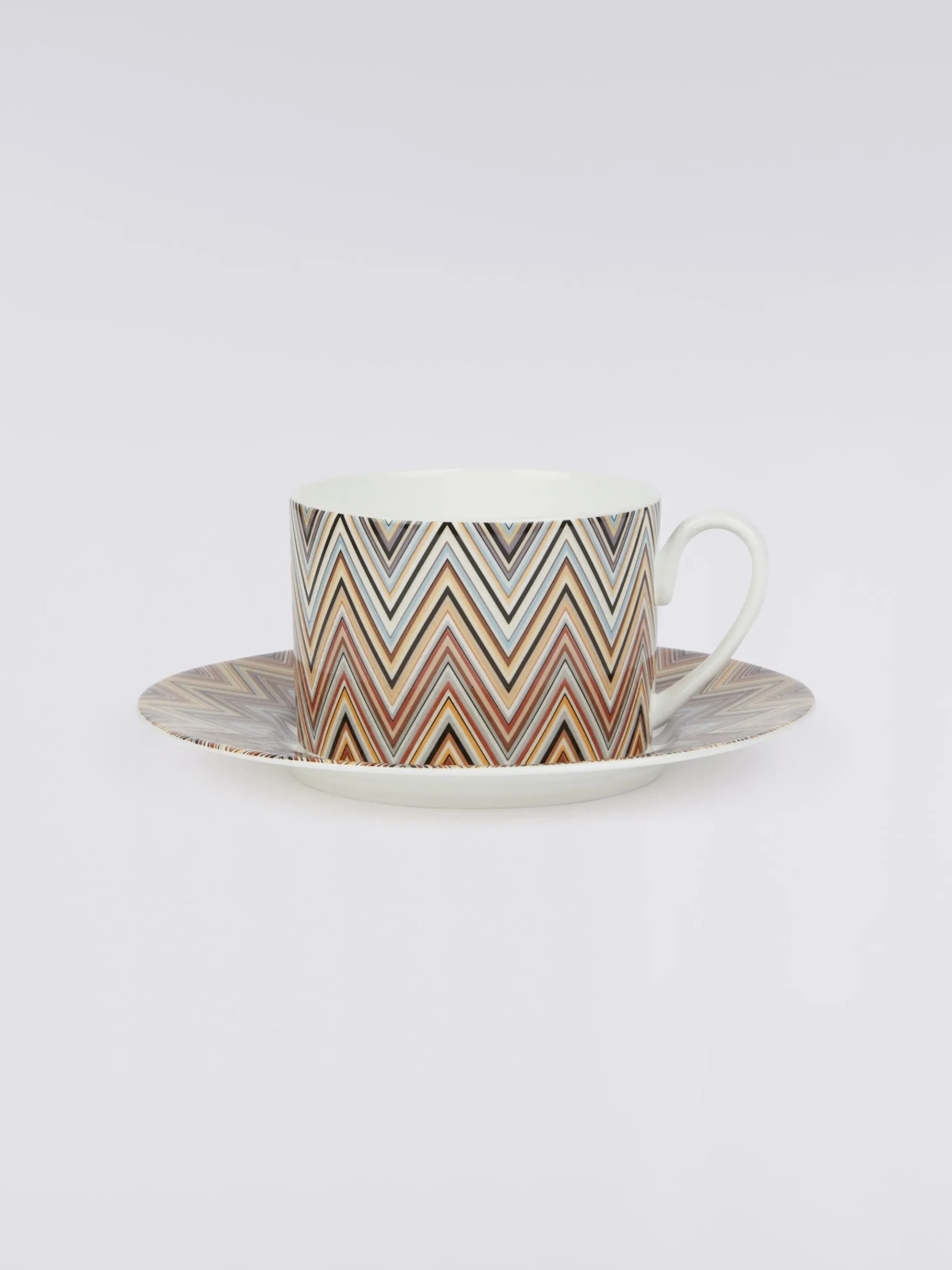 Zigzag Jarris Tazza Tè Set 6 Pz C/Piattino