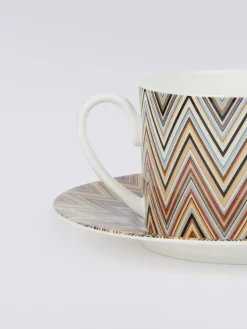 Zigzag Jarris Tazza Tè Set 6 Pz C/Piattino
