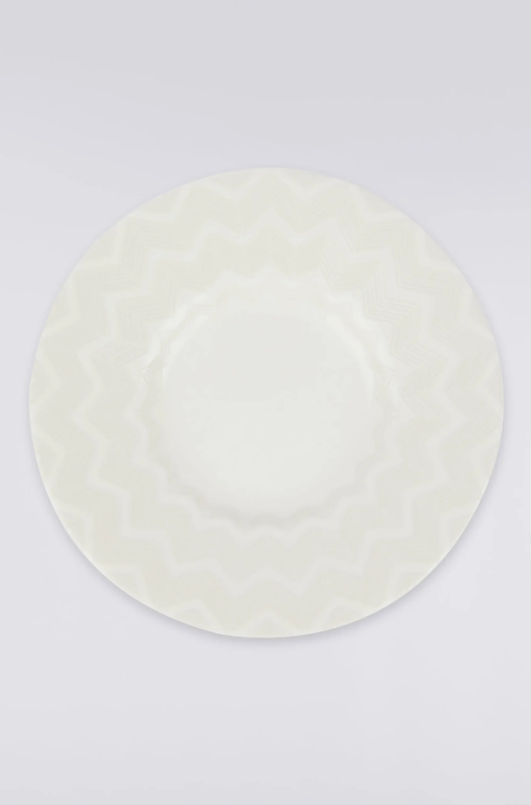 Zigzag White Tazza Caffe Set 2 Pz C/Piattino